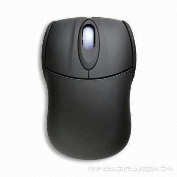 Mini Optical Mouse with 800DPI Resolution, Measures 86 x 61 x 40mm